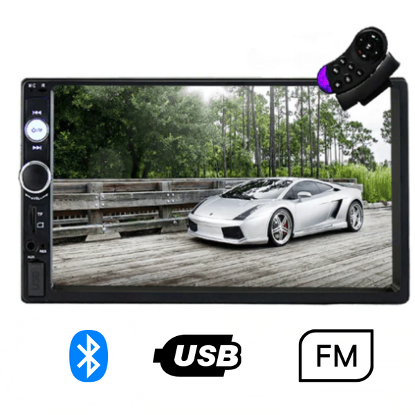 Central Multimídia Bluetooth Câmera de Ré Touch Screen